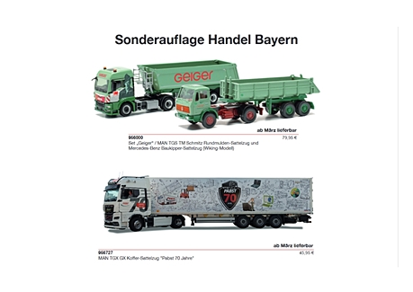 Sonderauflage Handel Bayern, Firma Herpa